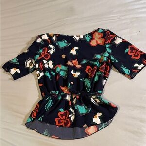 Wilfred Multicolor Floral Blouse Aritzia
